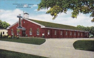 Alabama Gadsden Baptist Temple Founded 1944