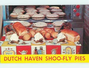 Pre-1980 SHOO-FLY PIE RESTAURANT Lancaster Intercourse Soudersburg PA v6701-23