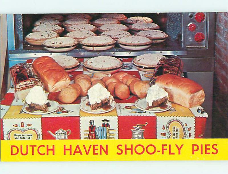 Pre-1980 SHOO-FLY PIE RESTAURANT Lancaster Intercourse Soudersburg PA v6701-23