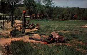 Fort Knox KY Military Training McKie Gun Firing Range Postcard