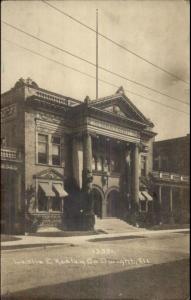 Dwight IL Leslie E. Keeley Co c1910 Real Photo Postcard