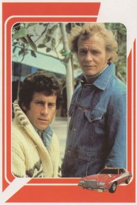 Starsky & Hutch TV Show Word On The Streets Rare Deleted Postcard