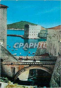 Modern Postcard the Dubrovnik City Walls