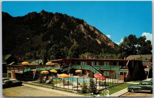 The Smuggler Aspen Colorado Heated Pool Sun Deck & Spacious Lougne Postcard