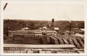 Atlas Plywood Waterloo Quebec QC Canada Legare RPPC Postcard H7