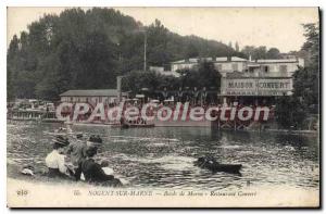 Old Postcard Nogent Sur Marne Bords De Marne Restaurant Converter