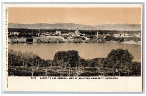 c1905s Lagunita And General View Of Stanford University CA Unposted Postcard