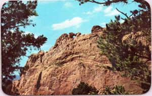 Kissing Camels Garden of the Gods Colorado postcard