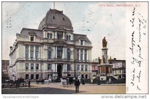 Rhode Island Providence City Hall 1906