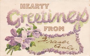 H72/ Fraser Colorado Postcard c1910 Greetings from Frase Colo 130