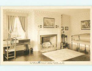 Old rppc SAMUEL MCINTIRE ROOM Boston - Concord Massachusetts MA t2923