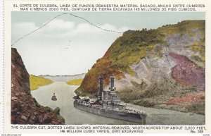 PANAMA, 1910-20s; The Culebra Cut