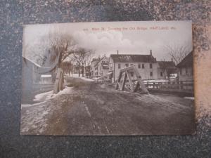 HARTLAND MAINE Main St. c1910 Postcard