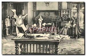 Old Postcard Cinema Three Musketeers by Alexandre Dumas