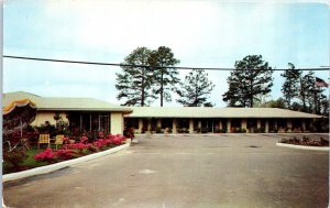 1950s Merry El Motel Columbus GA Postcard