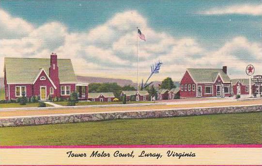 Virginia Luray Tower Motor Court