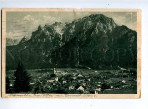 236491 GERMANY MITTENWALD 1929 year RPPC