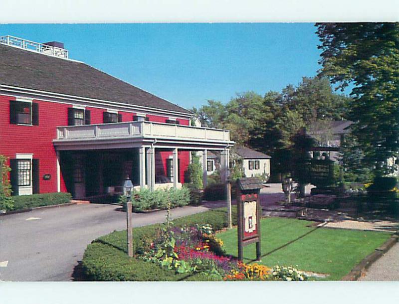 Unused 1980's DANIEL WEBSTER INN MOTEL Cape Cod - Sandwich MA s2575