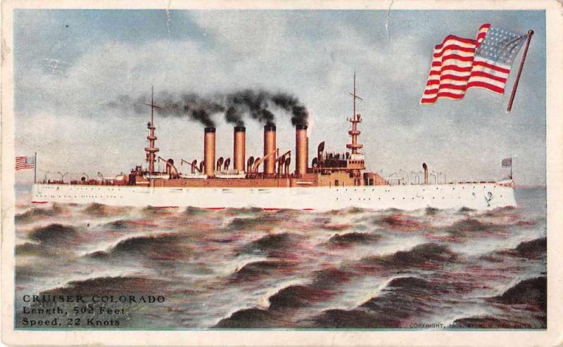 Cruiser Colorado Antique Postcard J50030 