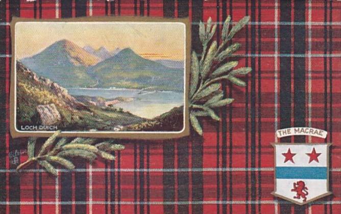 Tucks Scottish Clans The Macrae Loch Duich
