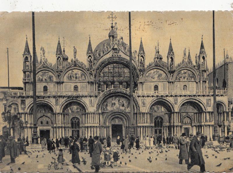 BF32496 venezia basilica di s marco italy  front/back image