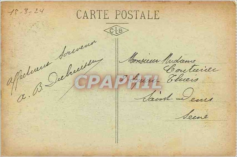 Old Postcard Epinal Vosges Chalet du Chateau