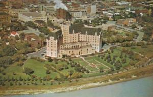 Canada Aerial View Of Bessborough Hotel Saskatoon Saskatchewan