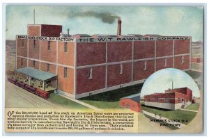 c1910's Memphis Rawleigh's Stock Dip Factory Building Unposted Antique Postcard