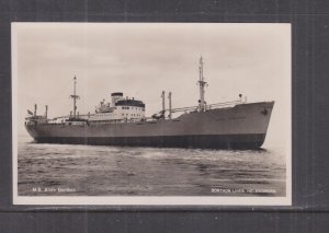 SWEDEN,  MS ALIDA GORTHON , REDERI AB GEFION LINE, c1950 ppc., unused.