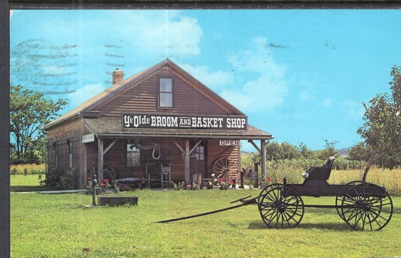 Ye Olde Broom and Basket Shop,West Amana,IA BIN 