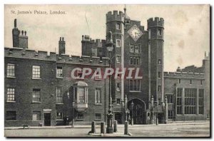 Postcard Old London St James Palace & # 39s