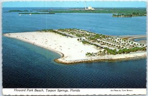 Postcard - Howard Park Beach - Tarpon Springs, Florida