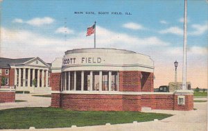 Illinois Scott Field Main Gate 1943