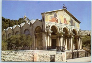 M-11818 Church and Garden of Gethsemane Jerusalem Israel