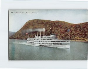 Postcard Anthony's Nose, Hudson River, New York