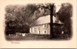 Vtg England The Jordans House Home Cemetery Pre-1908 Postcard