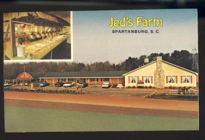 Spartanburg, South Carolina/SC Postcard, Jed's Farm Restaurant