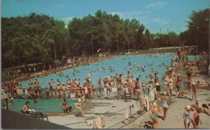 Postcard Green Bay Joannes Park Pool Green Bay WI