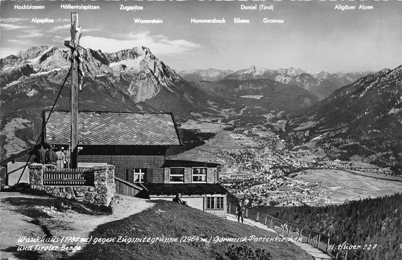 BG23904 wankhaus gegen zugspitzgruppe garmisch partenkirchen germany CPSM 14x9cm