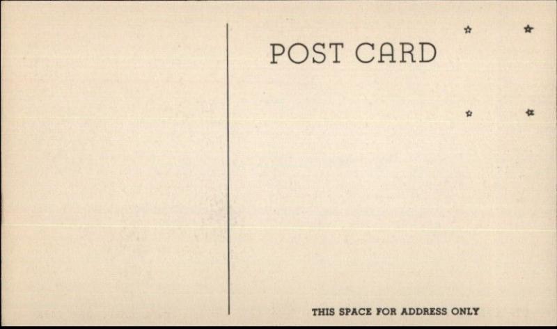 Pine Camp NY c1940s WWII Era Postcard CHAPEL