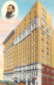 CLARKSBURG, WV West Virginia STONEWALL JACKSON HOTEL & Image 1959 Linen Postcard