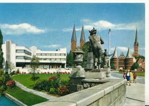 Germany Postcard - Hansestadt Lubeck - Lysia-Hotel - Ref 12910A