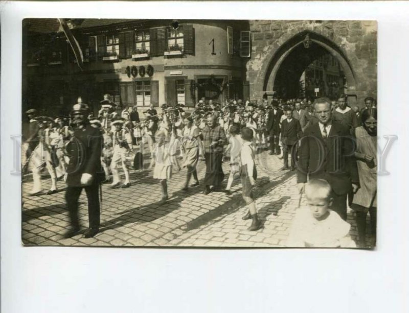 3171943 GERMANY Franzberg policeman Vintage real photo postcard