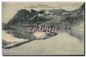 Postcard Old Champoleon The Lake Crupillouse