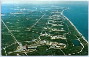 M-98292 Overall Aerial View of Missile Row John F Kennedy Space Center NASA
