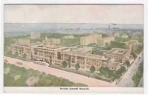 Toronto General Hospital Ontario Canada 1910c postcard