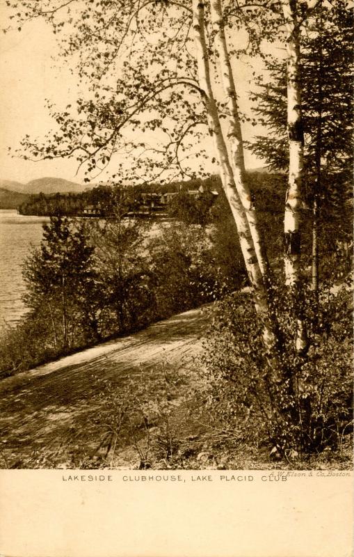 NY - Lake Placid. Lake Placid Club, Lakeside Club House