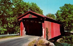 Covered Bridge On Stevenson Road Xenia Ohio