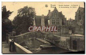 Old Postcard Bruges Grouthuse Derriere Le Doyenne
