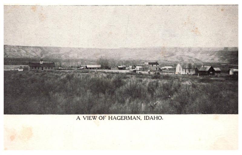 Idaho  Aerial view of Hagerman